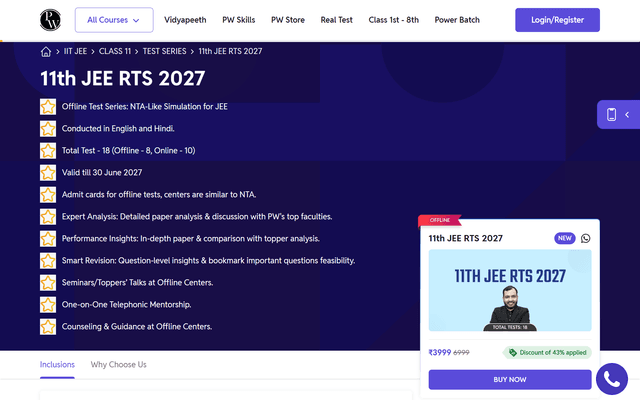 Best JEE Test Series Under ₹1000 in 2026 (Honest Comparison)