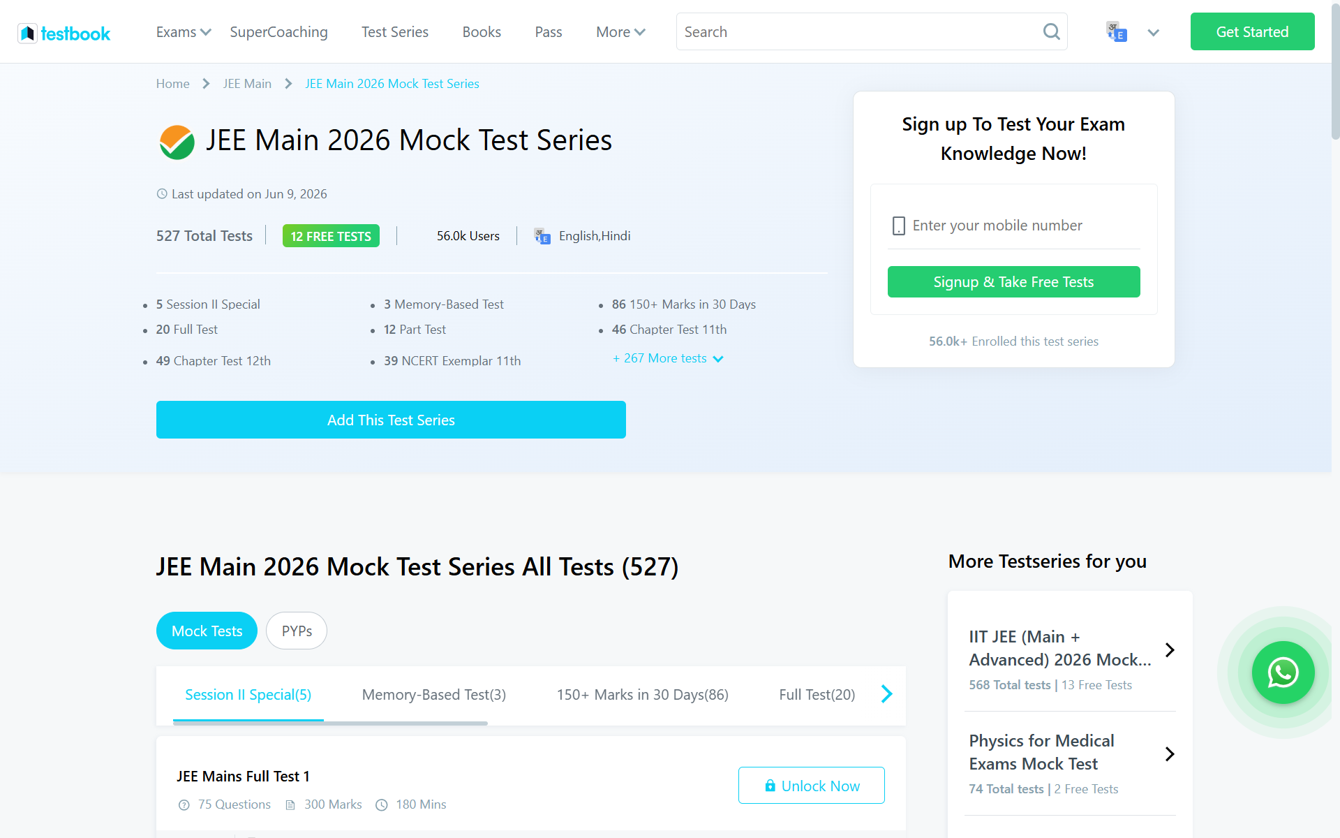 Testbook Test Series